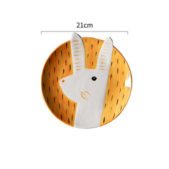 Ceramic plates